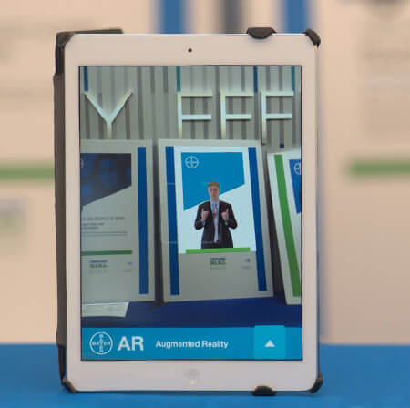 Bayer Compliance AR, featured at Bayer's Compliance Day Event
